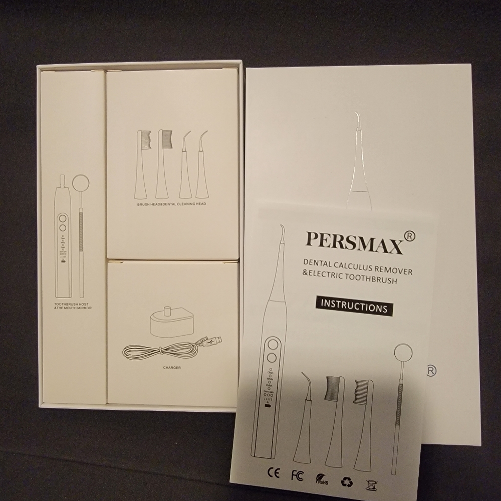 Dental calculus remover with toothbrush